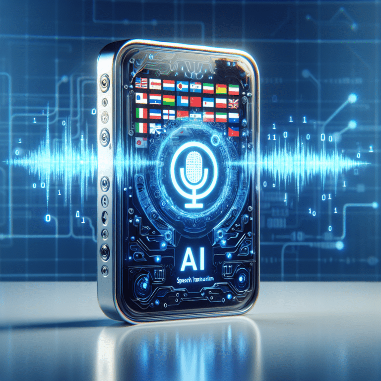 AI-powered speech translation devices