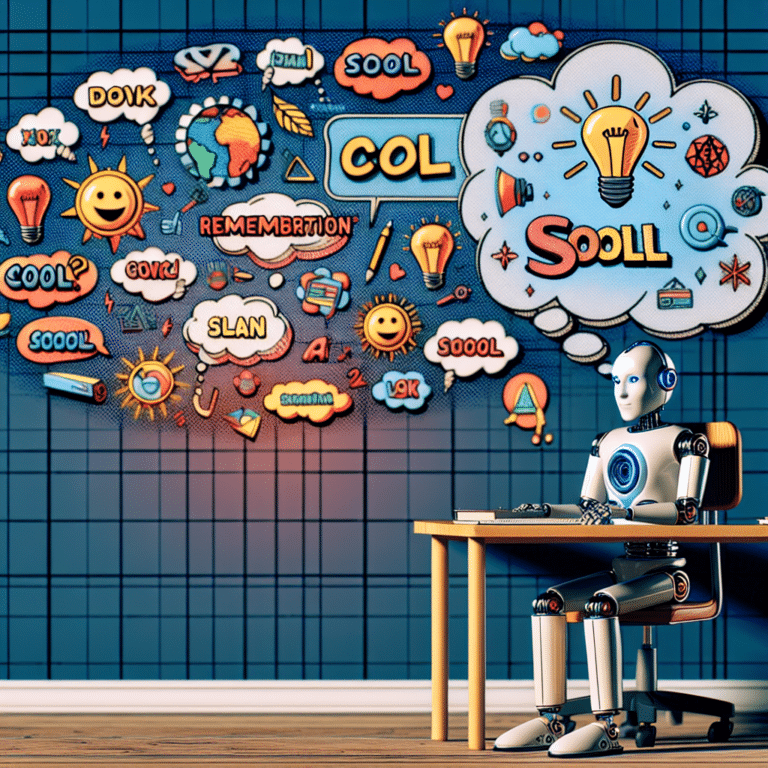 AI Strategies for Remembering Slang