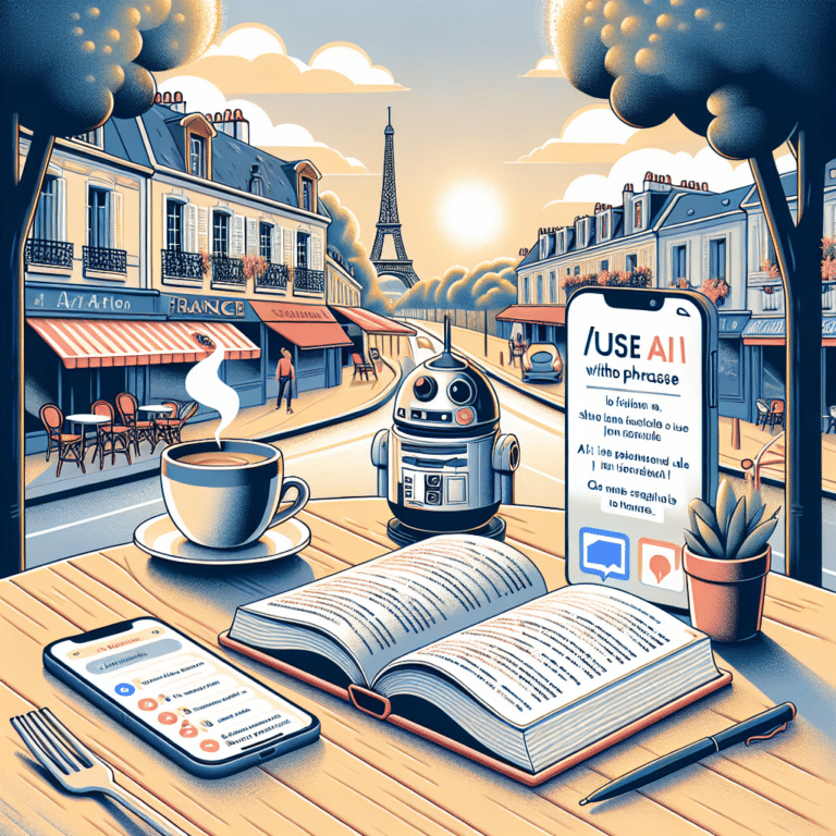 French Travel Guide Phrases with AI Help