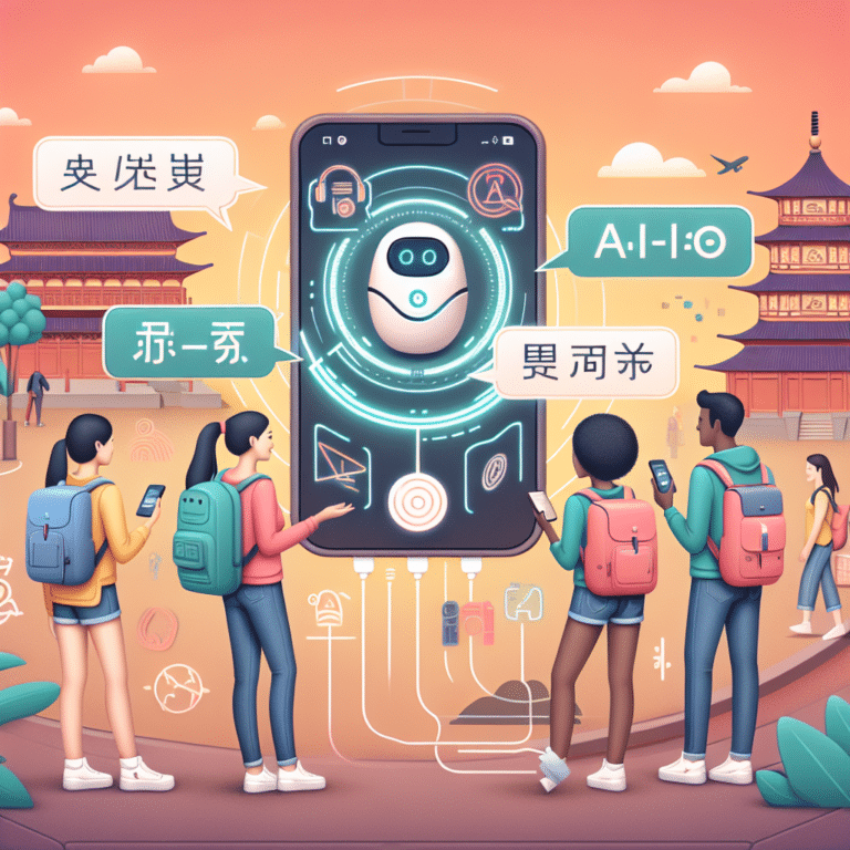 Learning Foreign Words with AI while Traveling