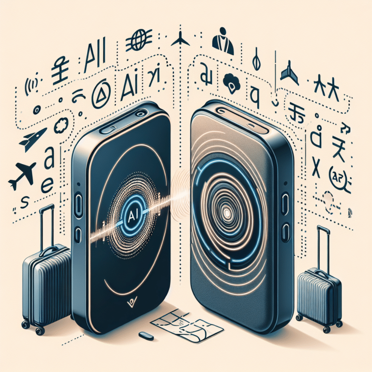 Travel-friendly AI Voice Translators
