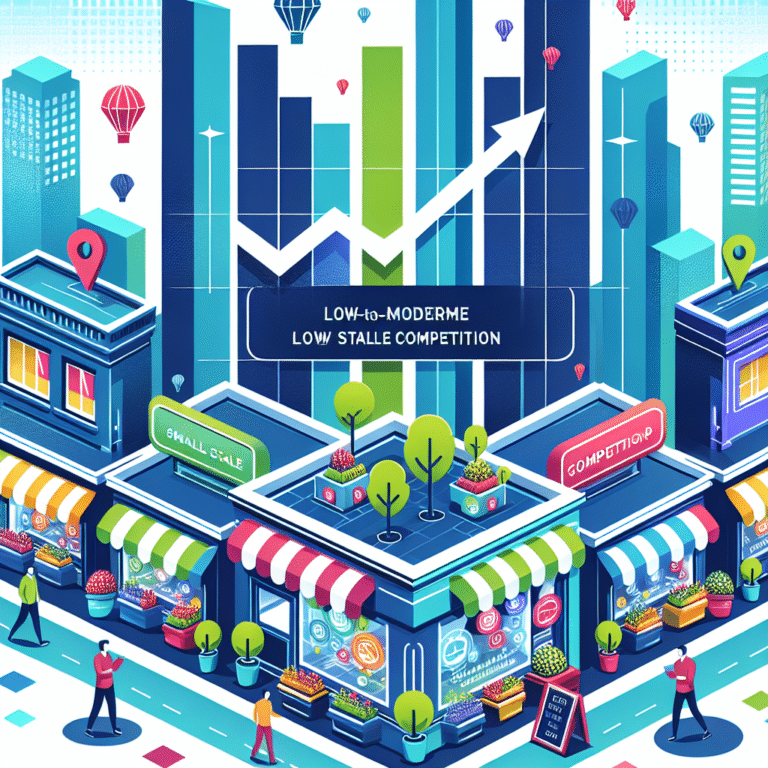 Why Low to Moderate Competition is Good for Start-Up Businesses