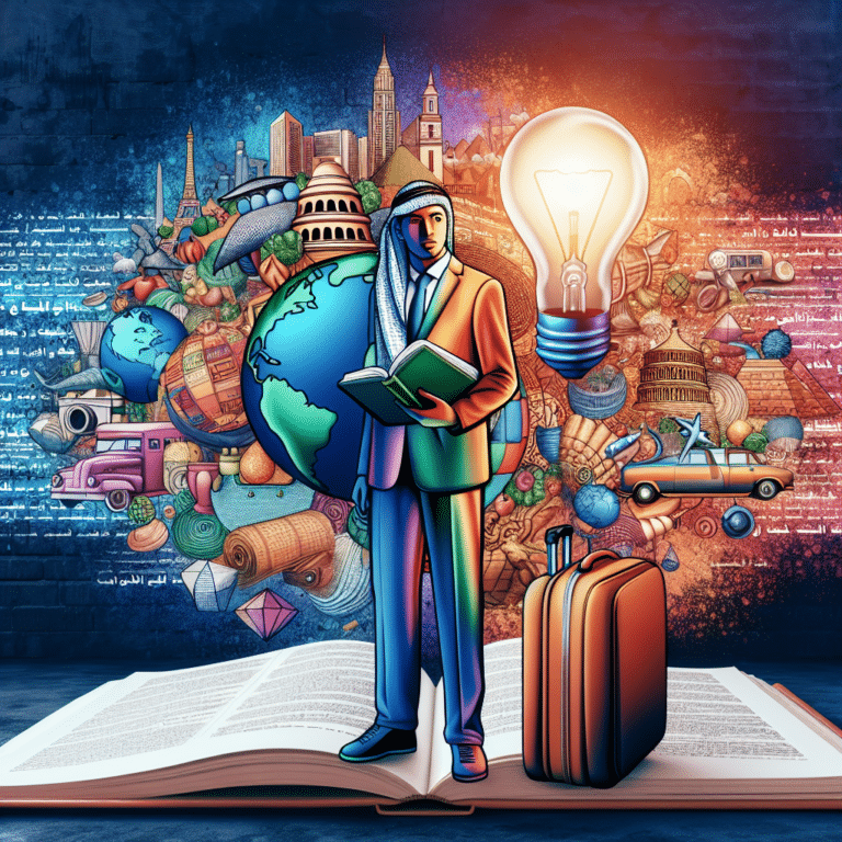 Learning foreign words while traveling