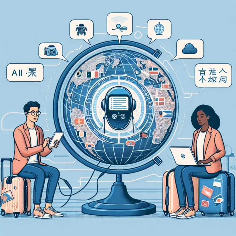 Language Learning with AI for Faster International Trips