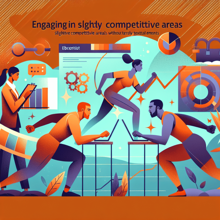 The Edge of Engaging in Slightly Competitive Areas